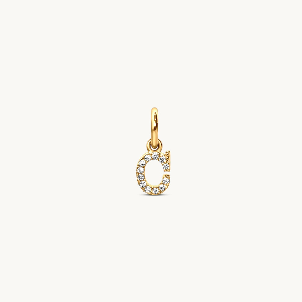 C - Sparkle Letter Charm