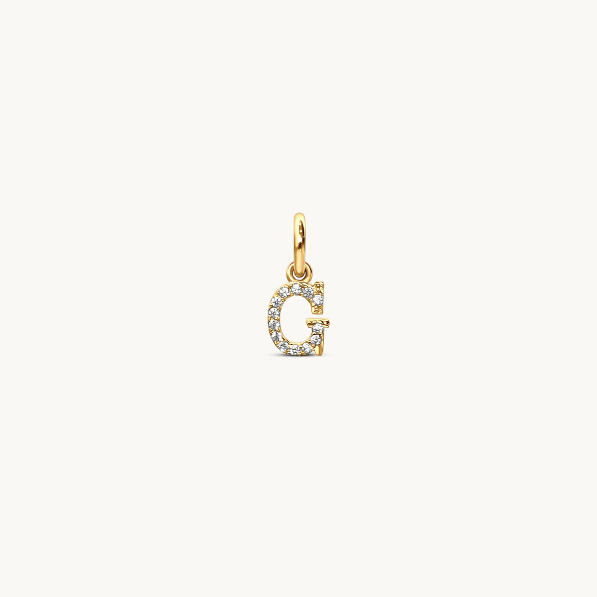 G - Sparkle Letter Charm