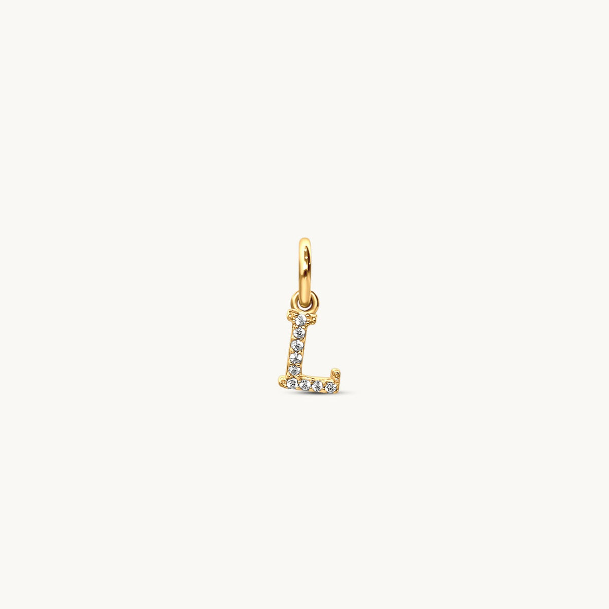 L - Sparkle Letter Charm