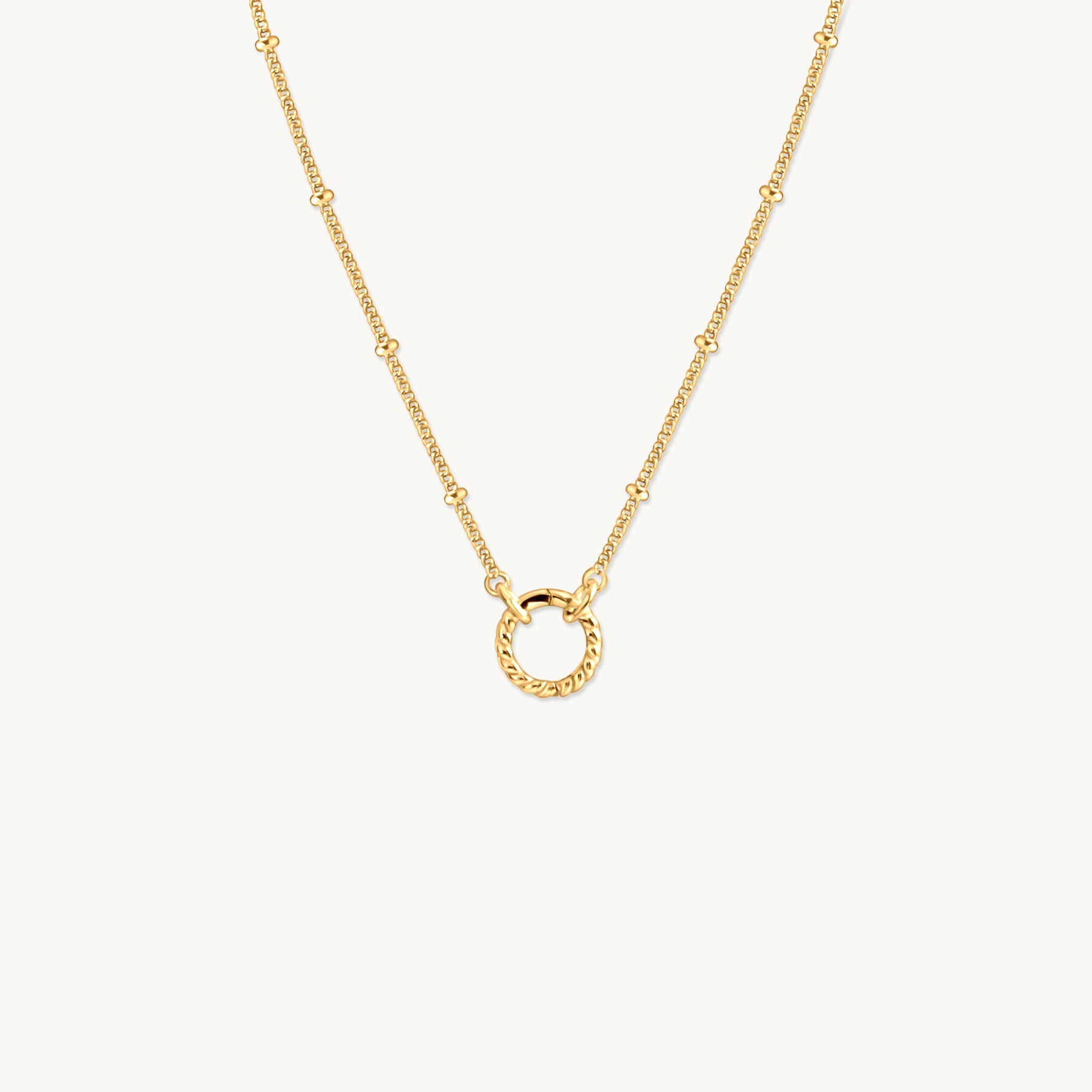 Bead Charm Base Necklace
