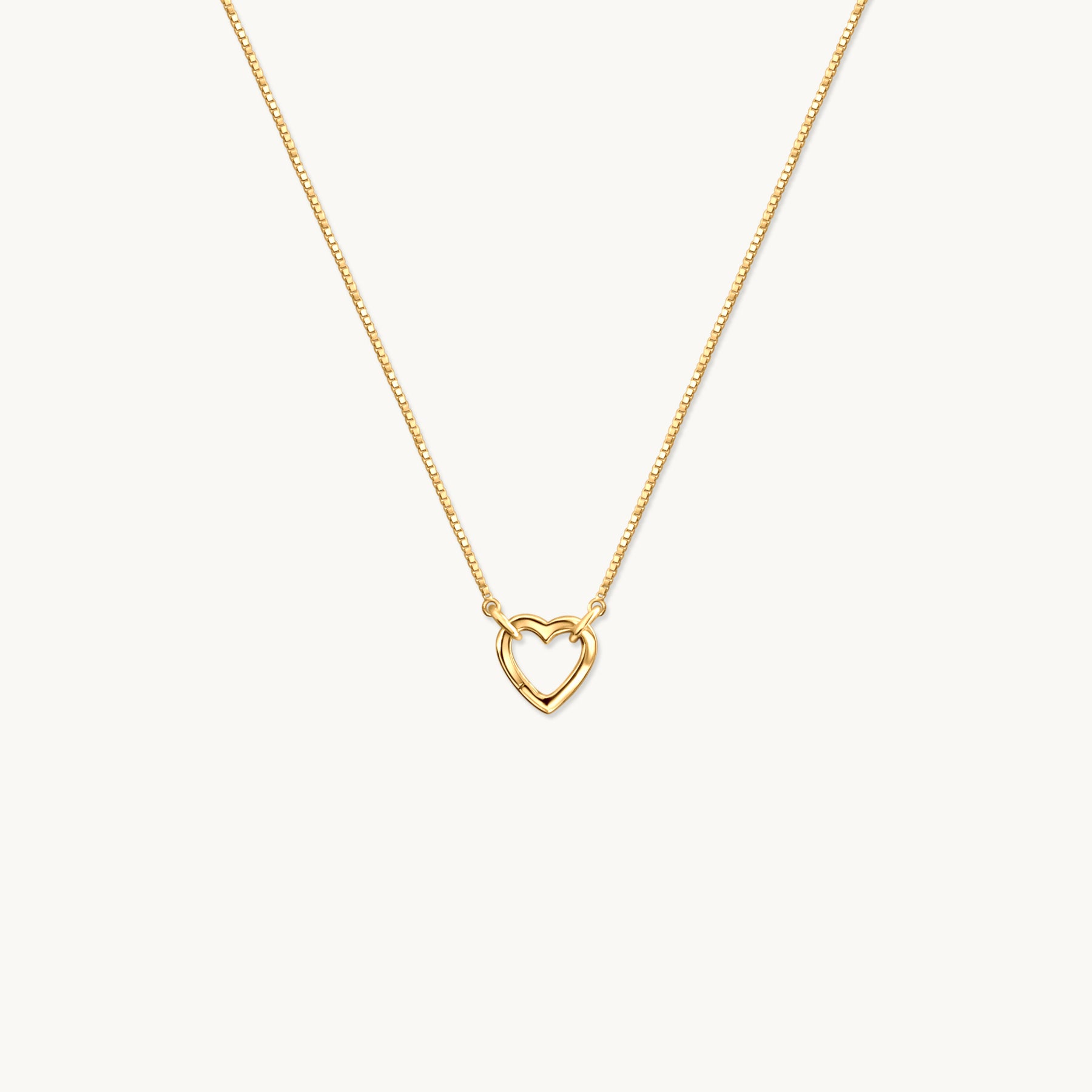 Heart Charm Base Necklace