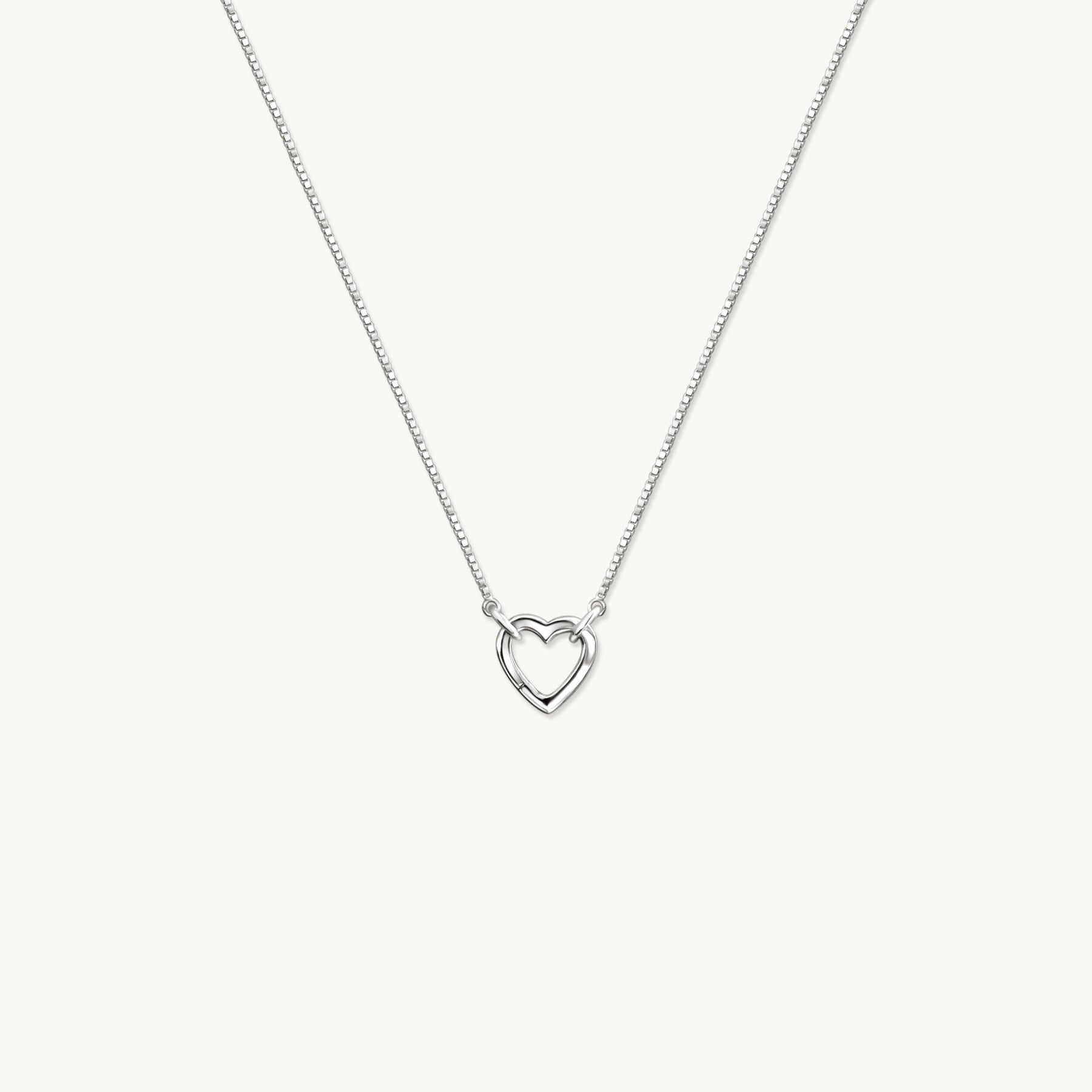 Heart Charm Base Necklace