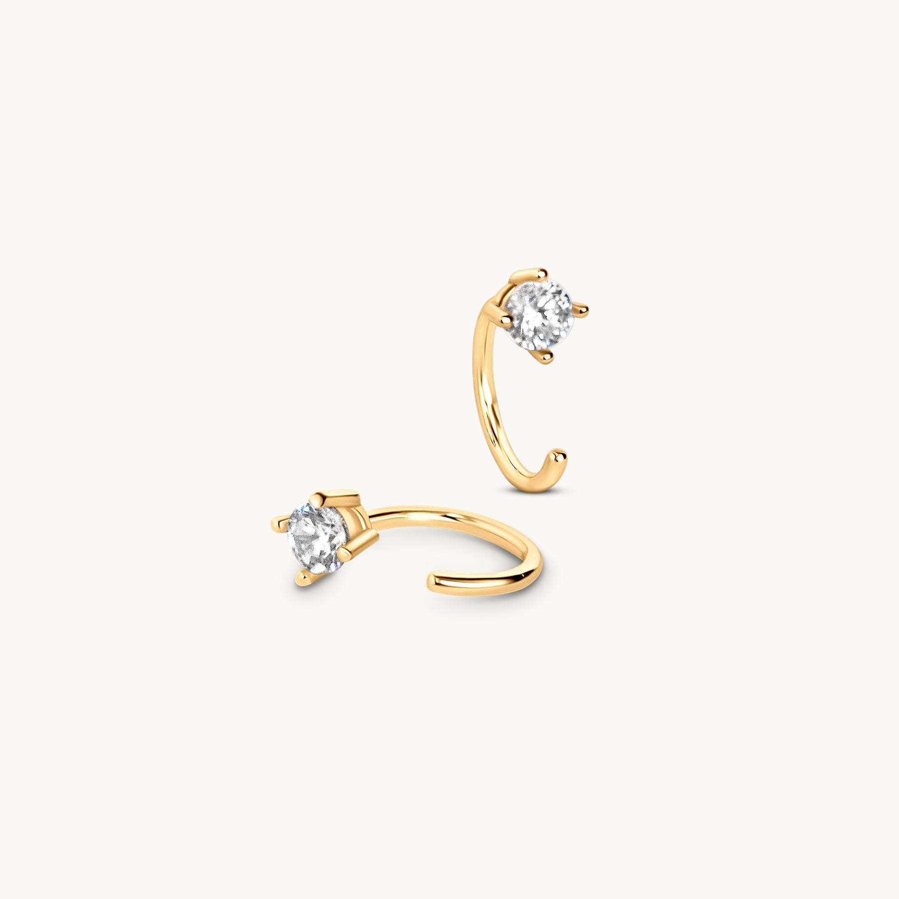 Huggie Sparkle Stud