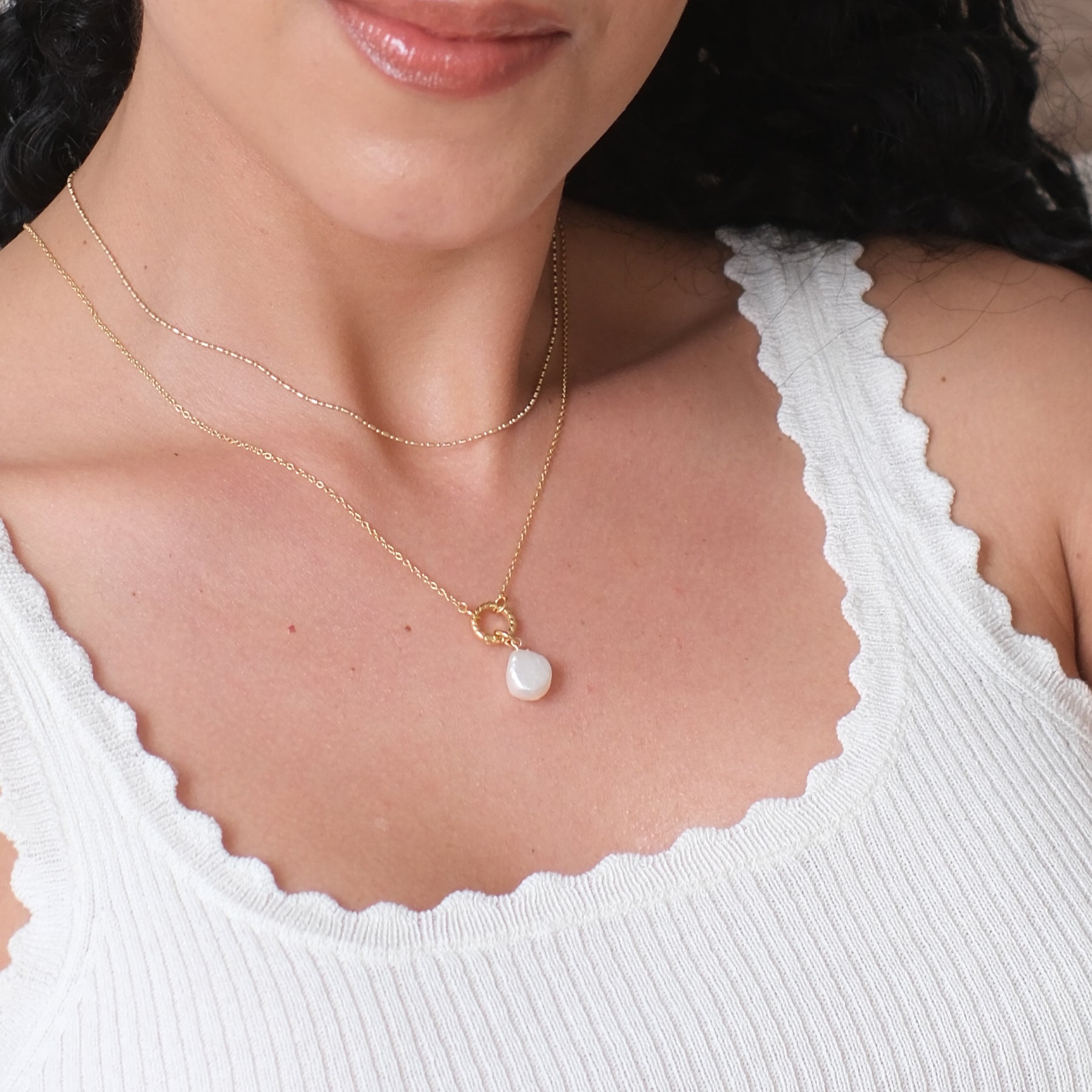 Mira Charm Base Necklace