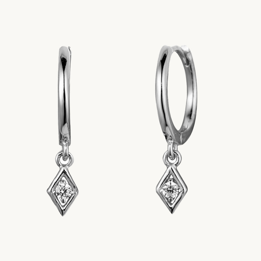 Diamant Charm Earring S