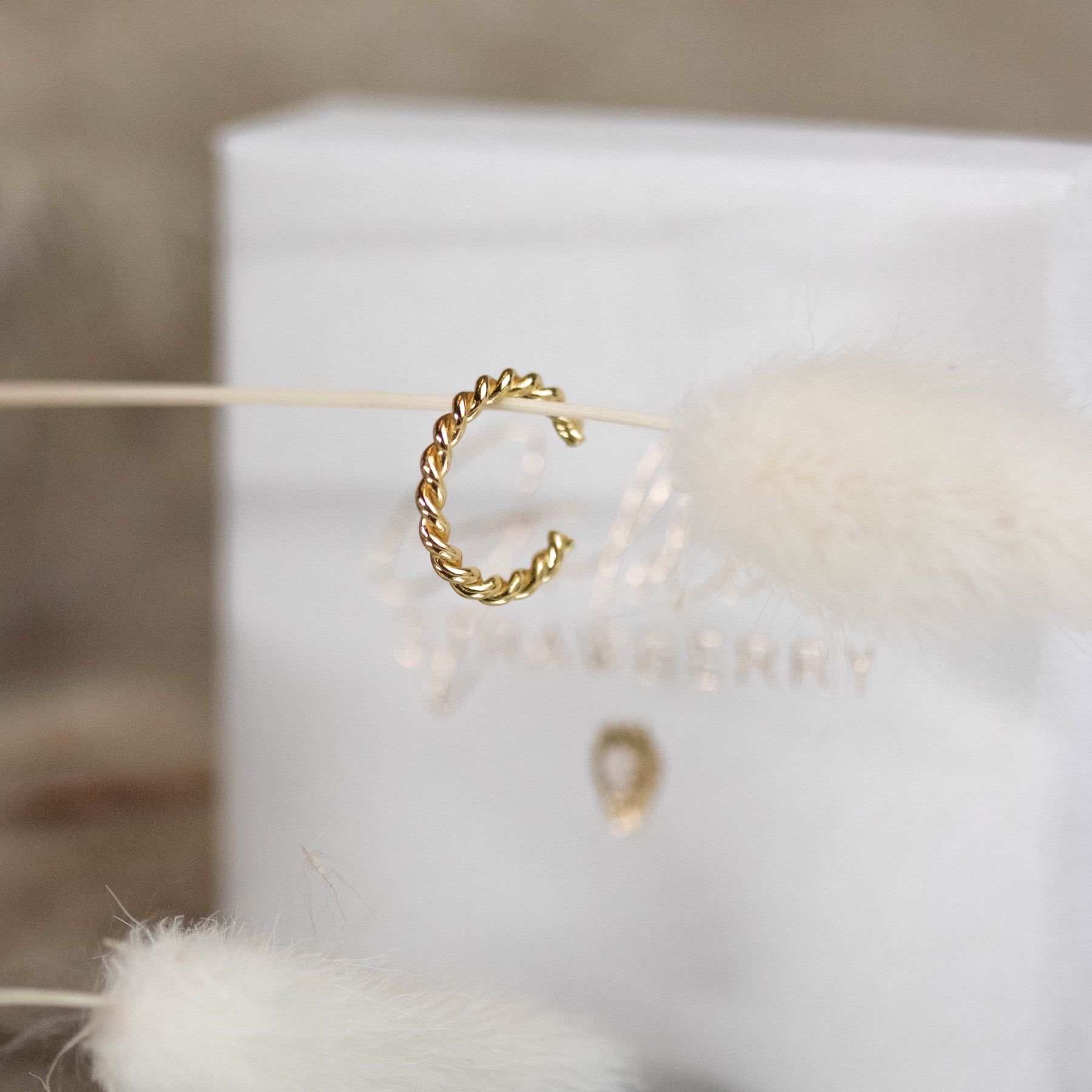 Gedrehter Ear Cuff