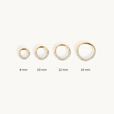 Sparkle Piercing Hoop