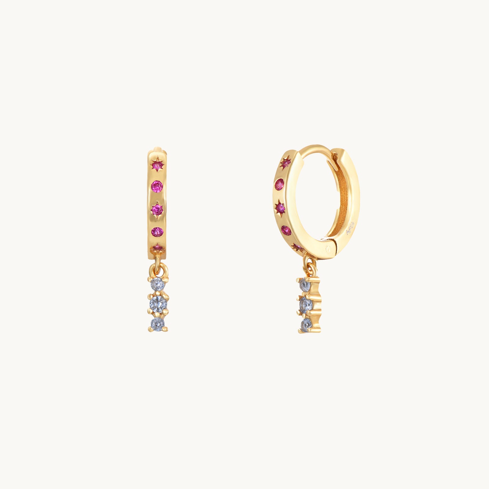 Colored Anya Hoops