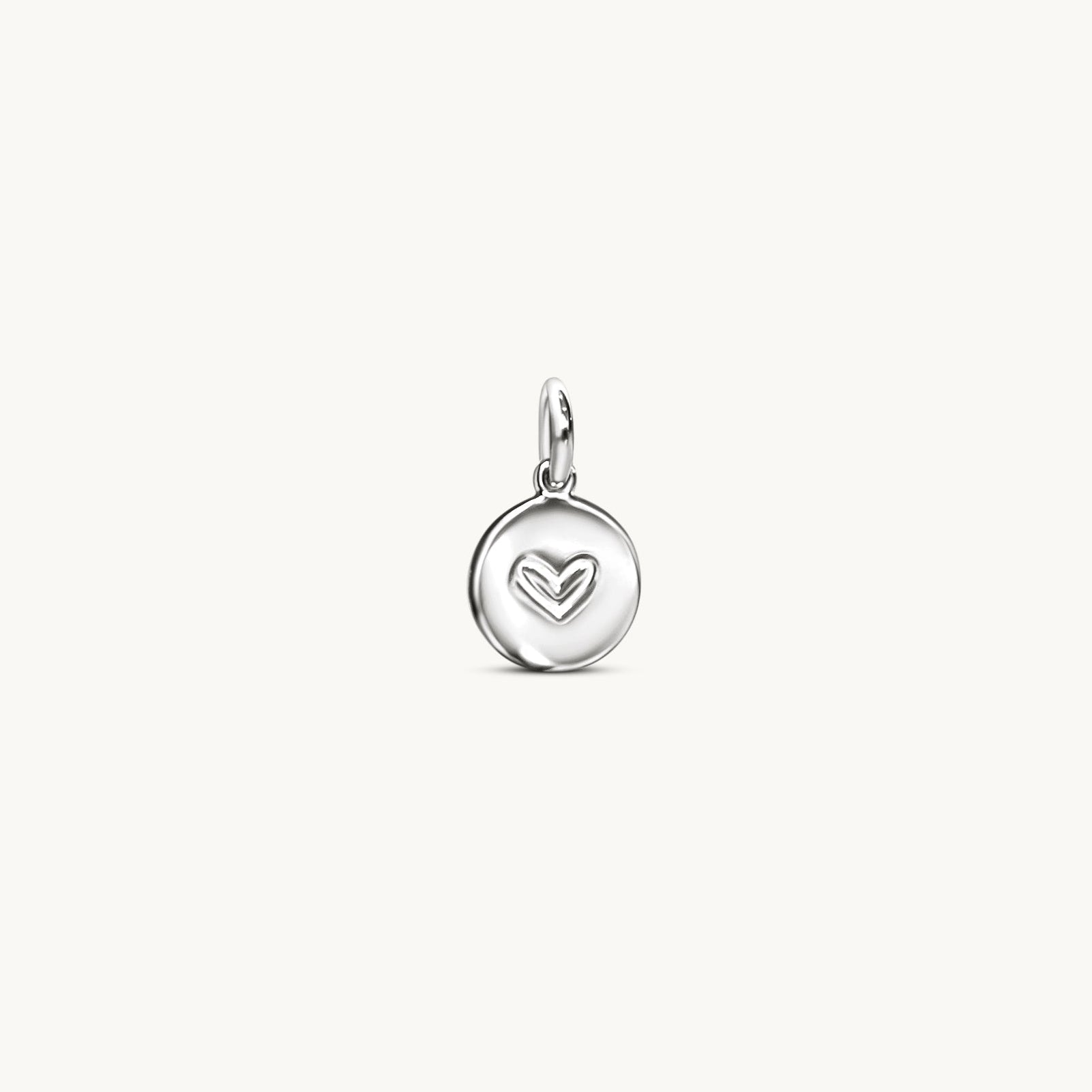Heart Coin Charm