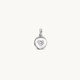 Heart Coin Charm