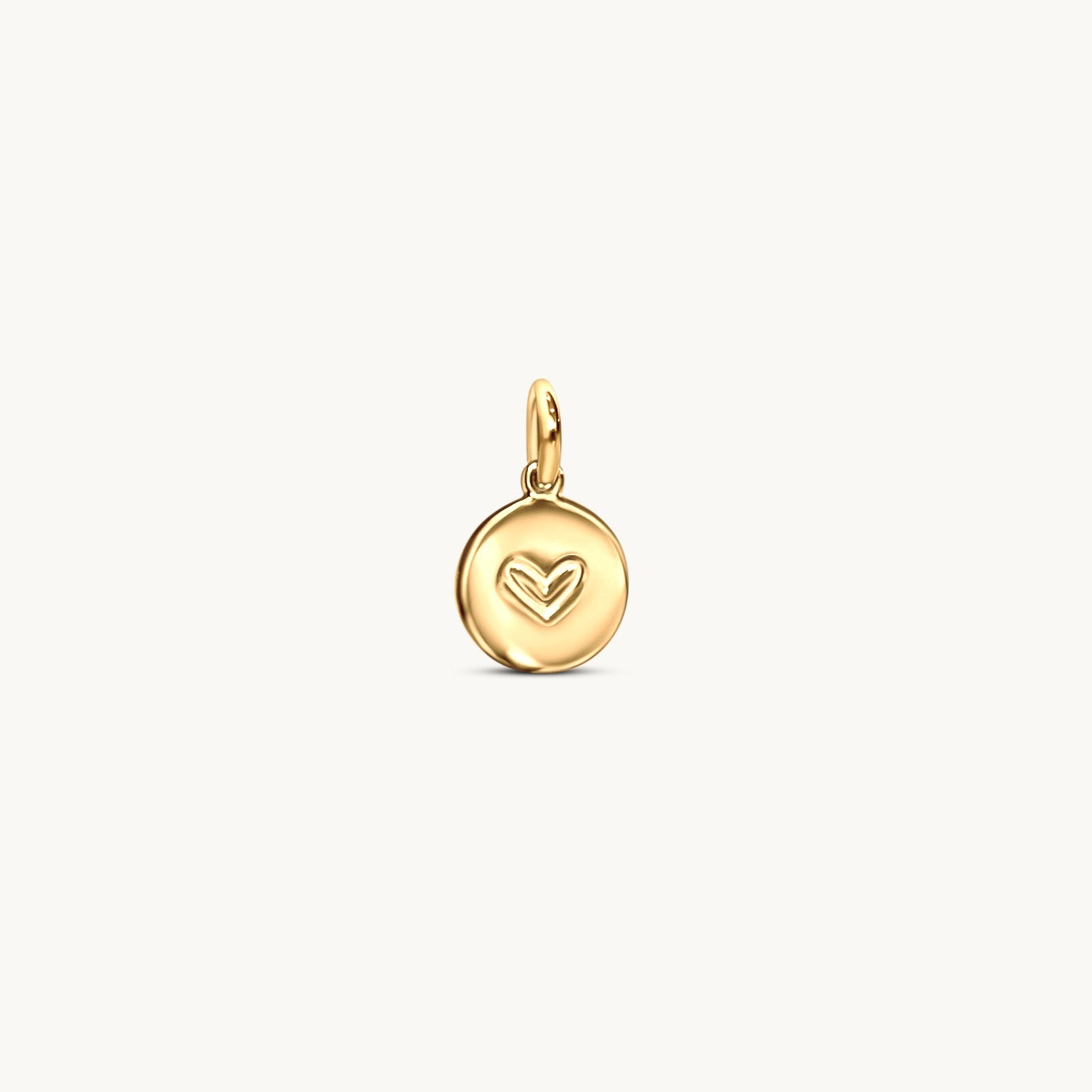 Heart Coin Charm