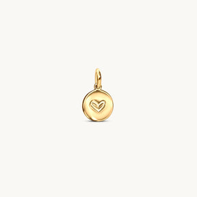 Heart Coin Charm