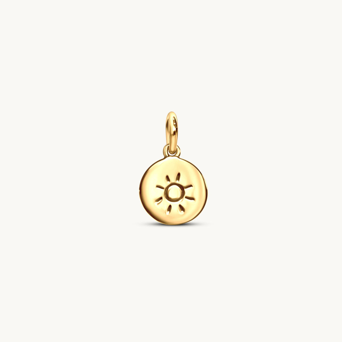Sun Coin Charm