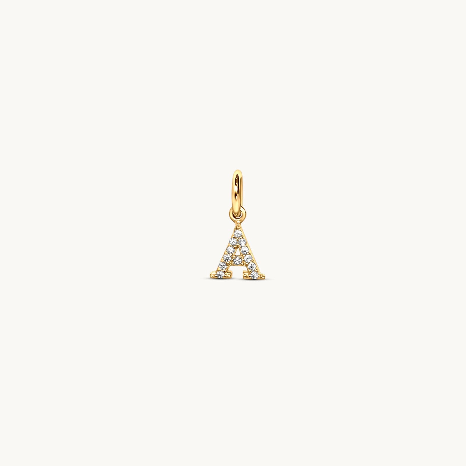 Sparkle Letter Charm