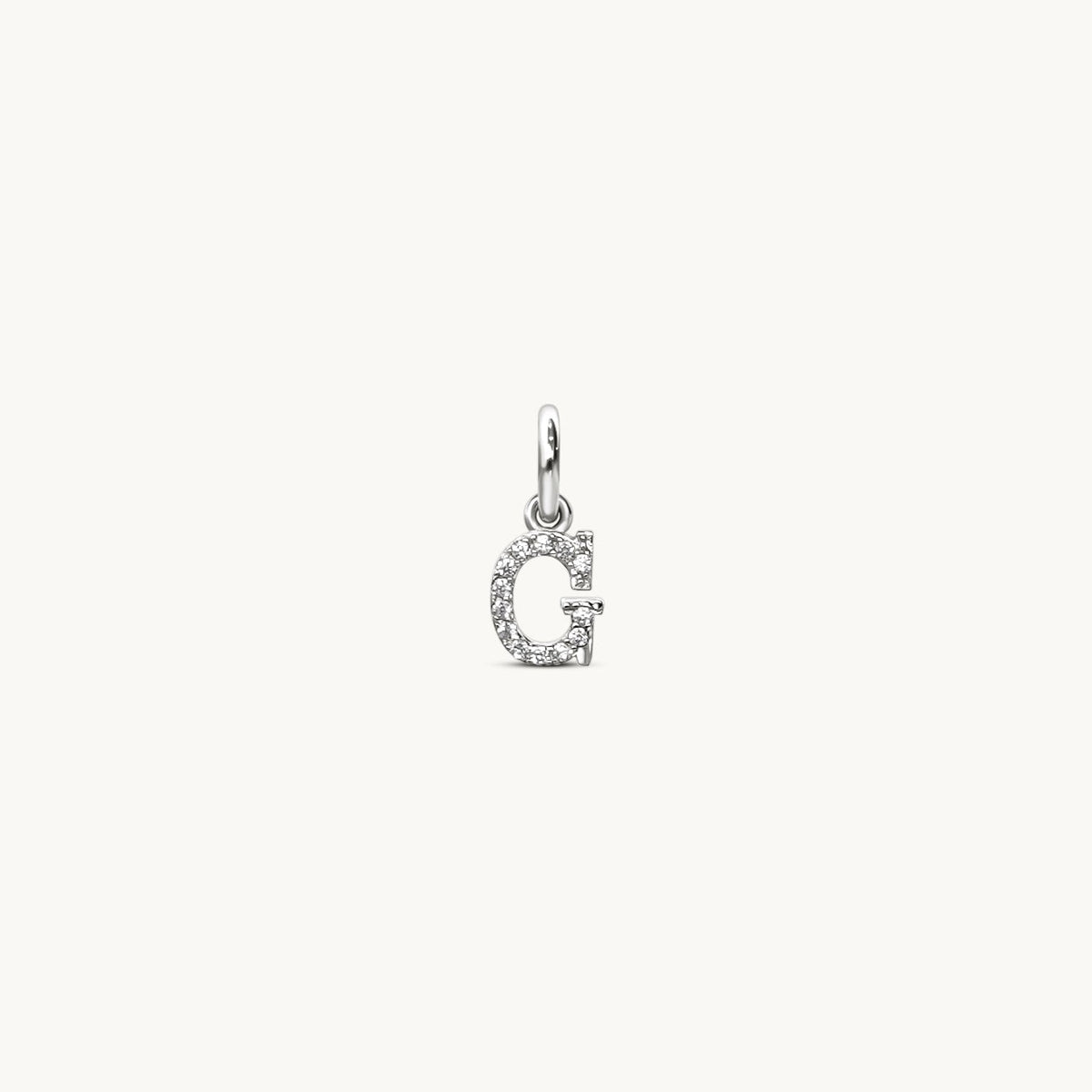 G - Sparkle Letter Charm