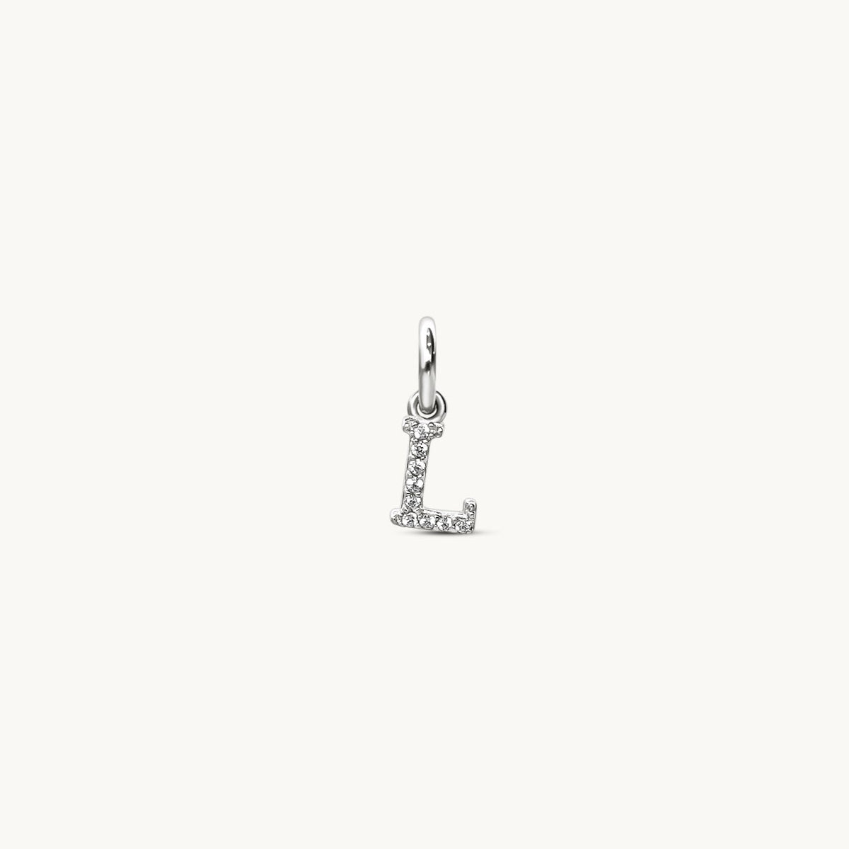 L - Sparkle Letter Charm