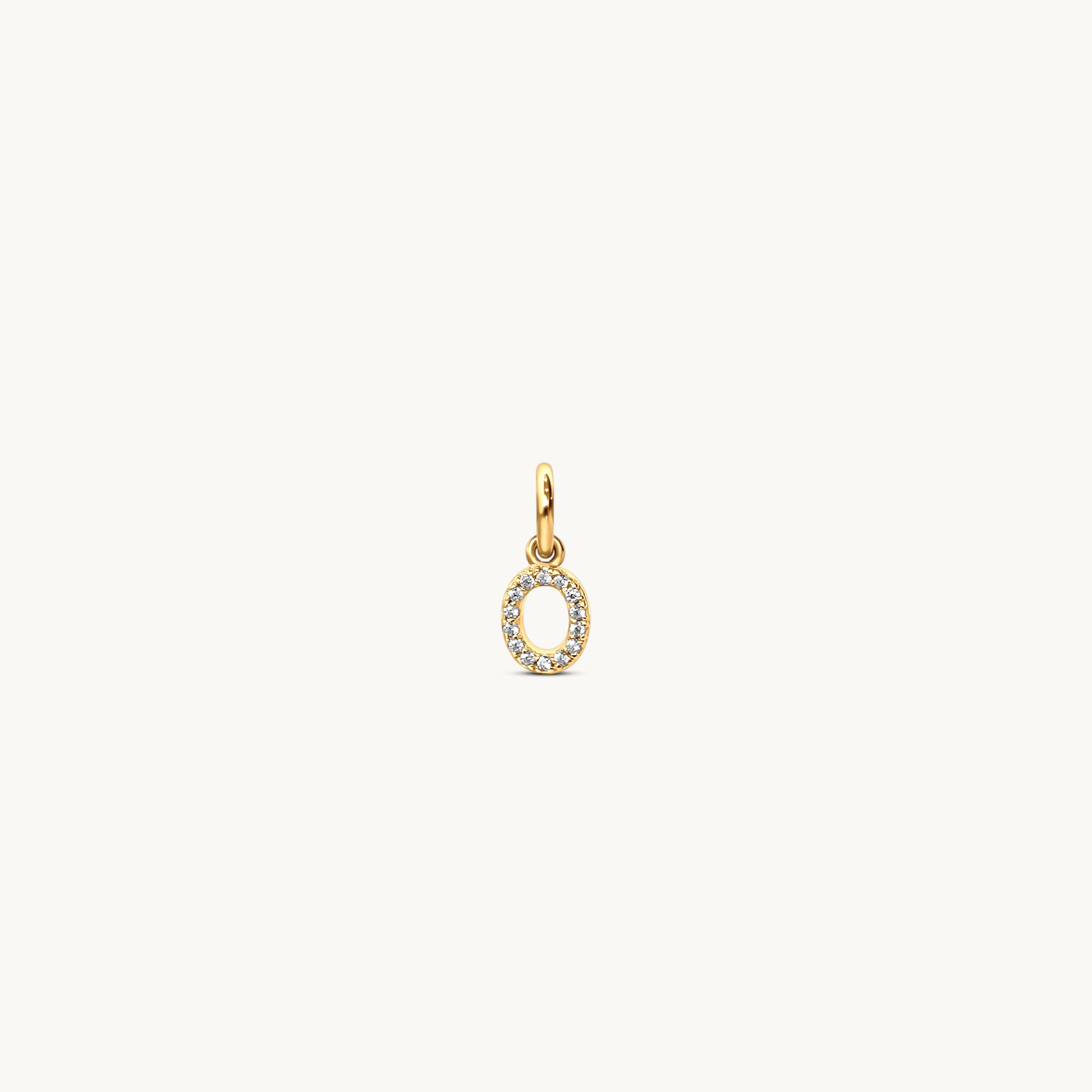 Sparkle Letter Charm