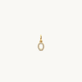 Sparkle Letter Charm