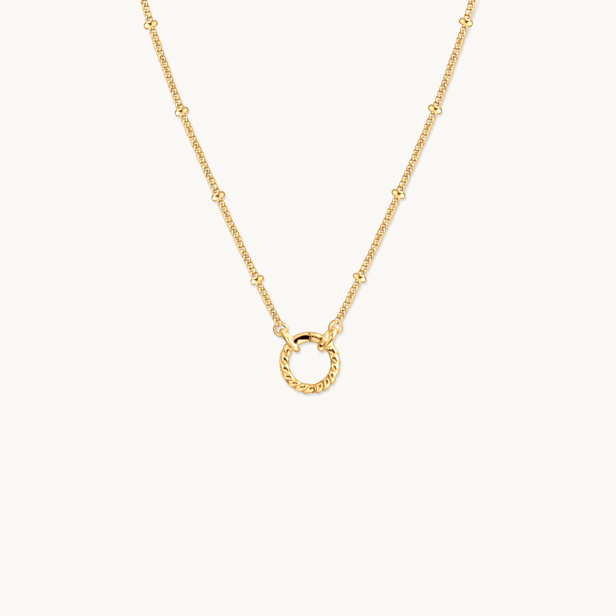 Bead Charm Base Necklace