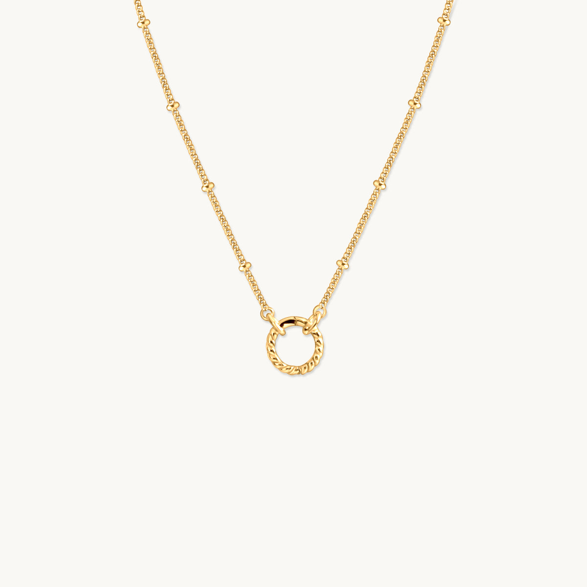Bead Charm Base Necklace