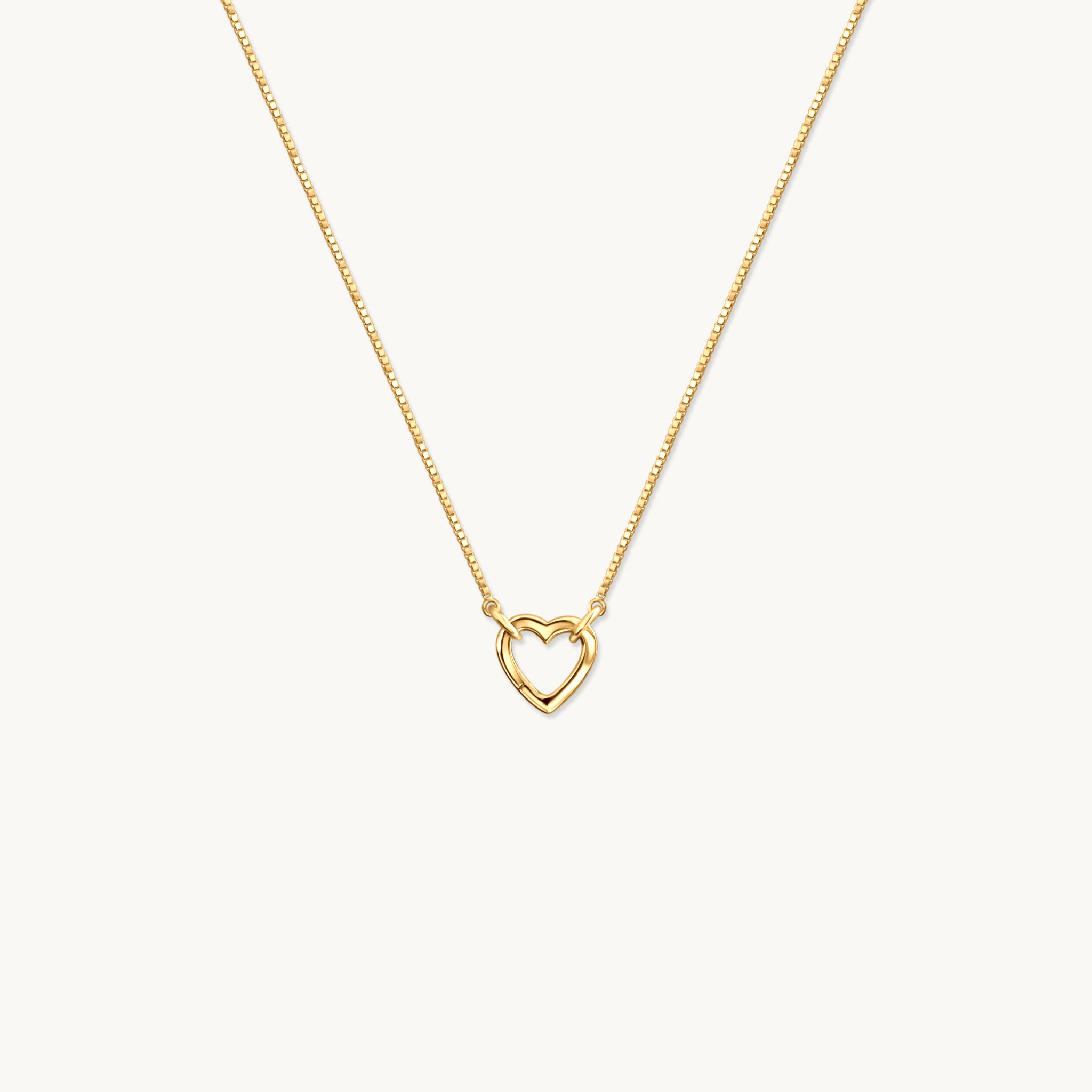Heart Charm Base Necklace
