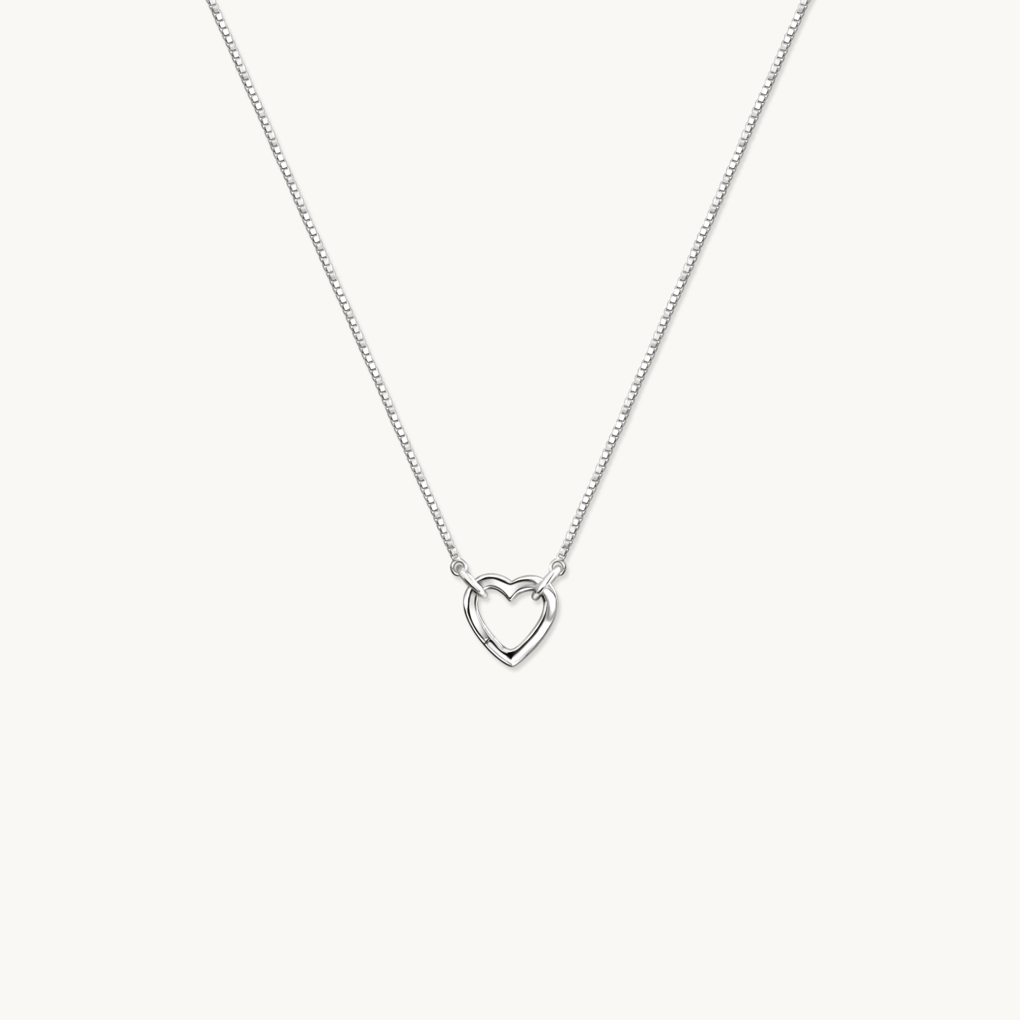 Heart Charm Base Necklace