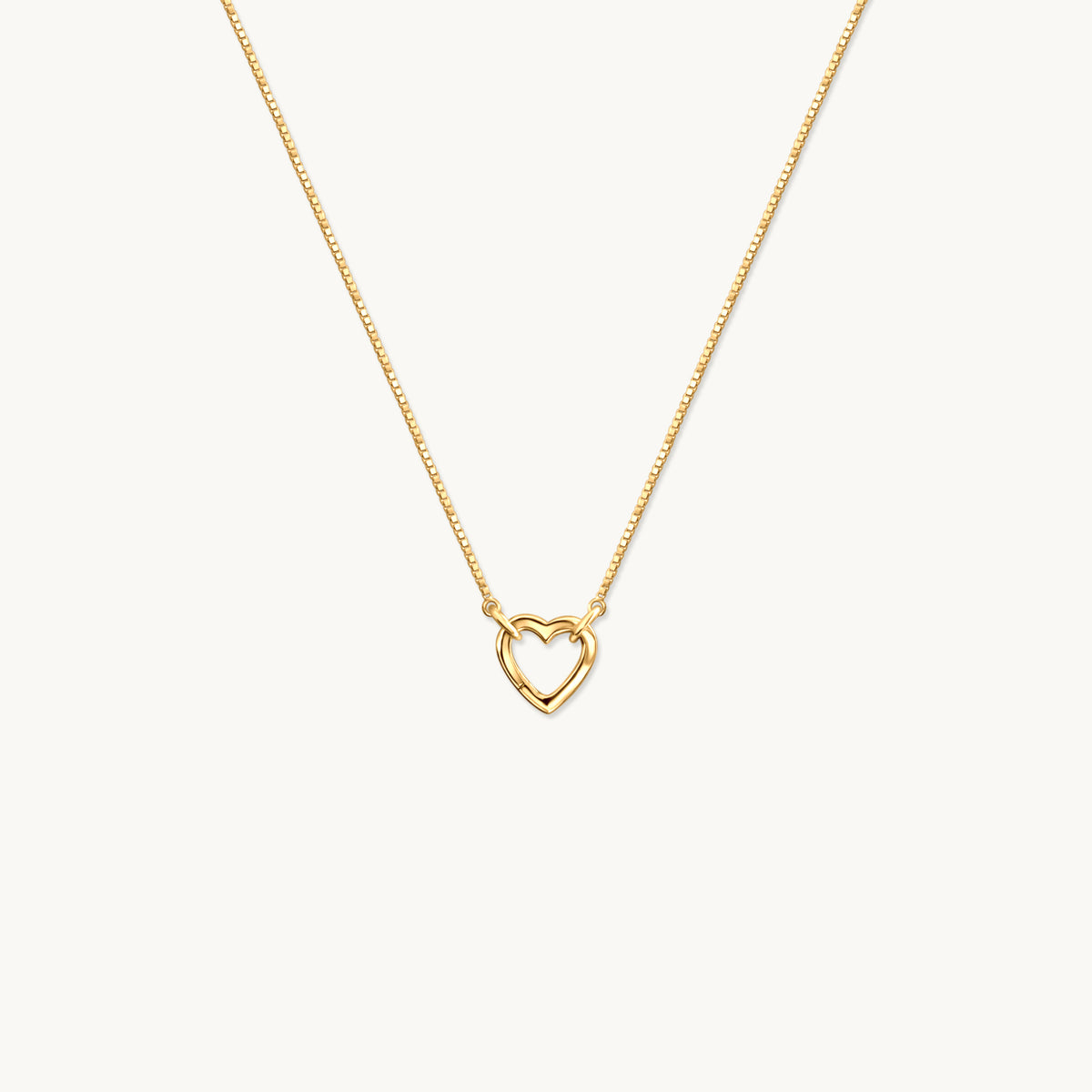 Heart Charm Base Necklace