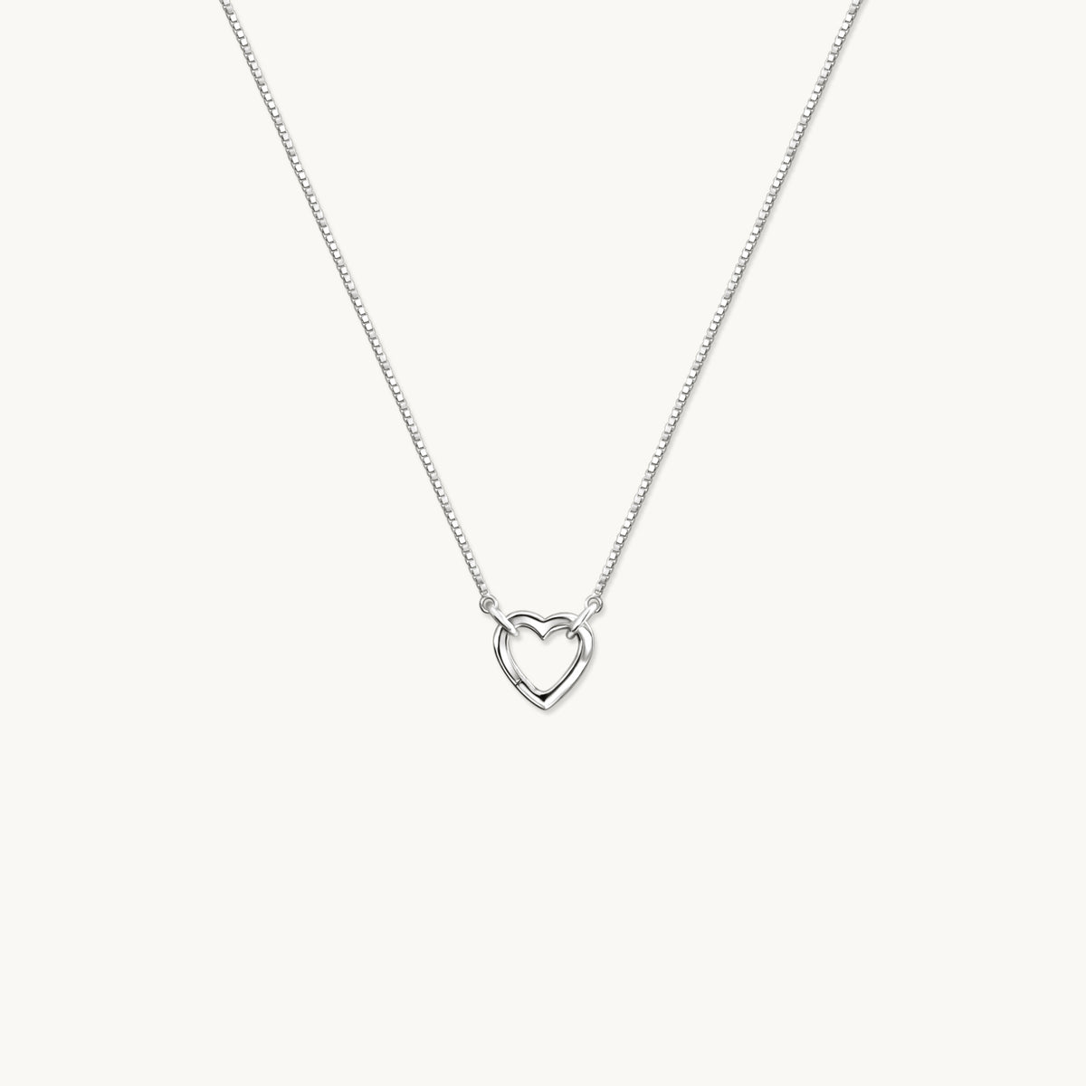 Heart Charm Base Necklace