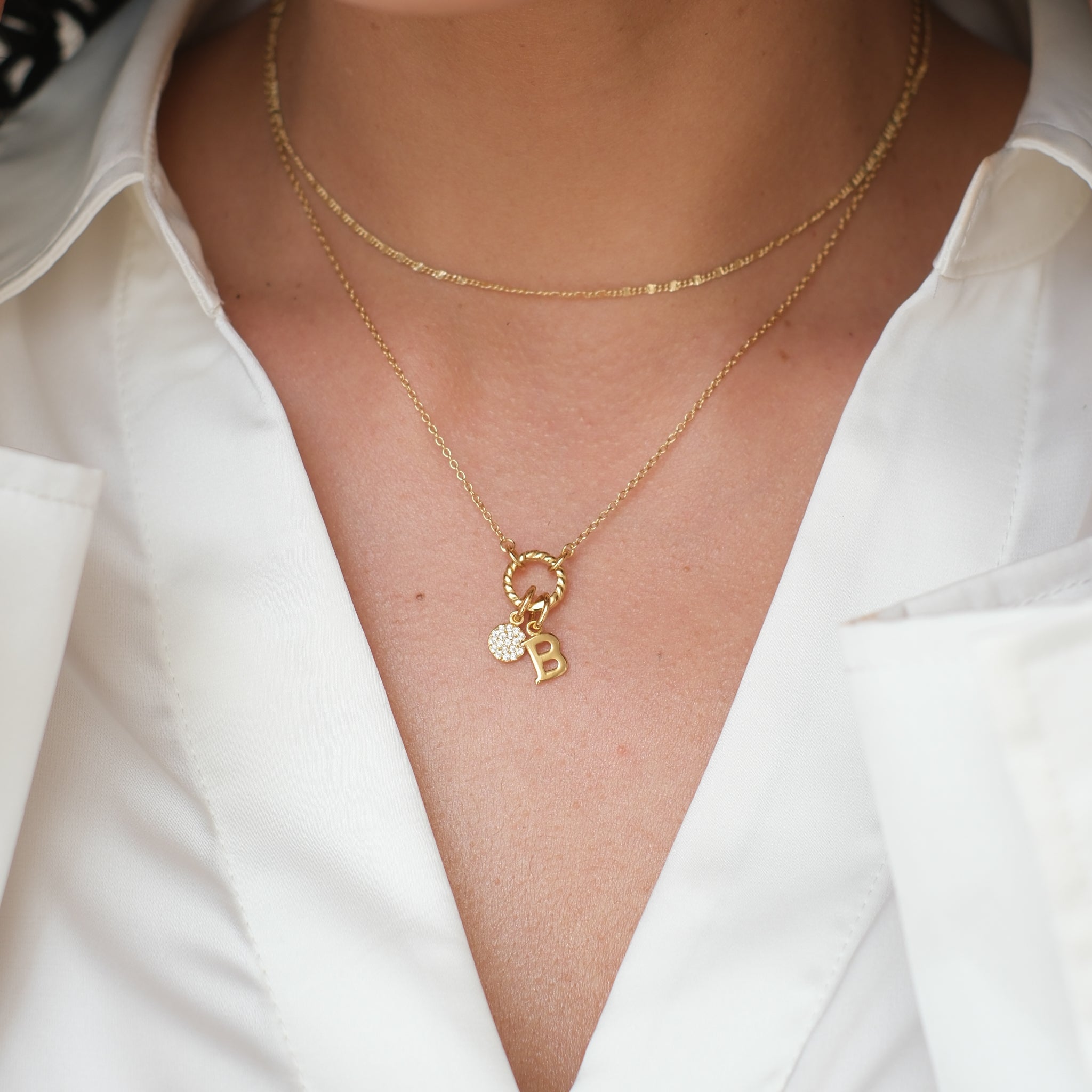 Mira Charm Base Necklace