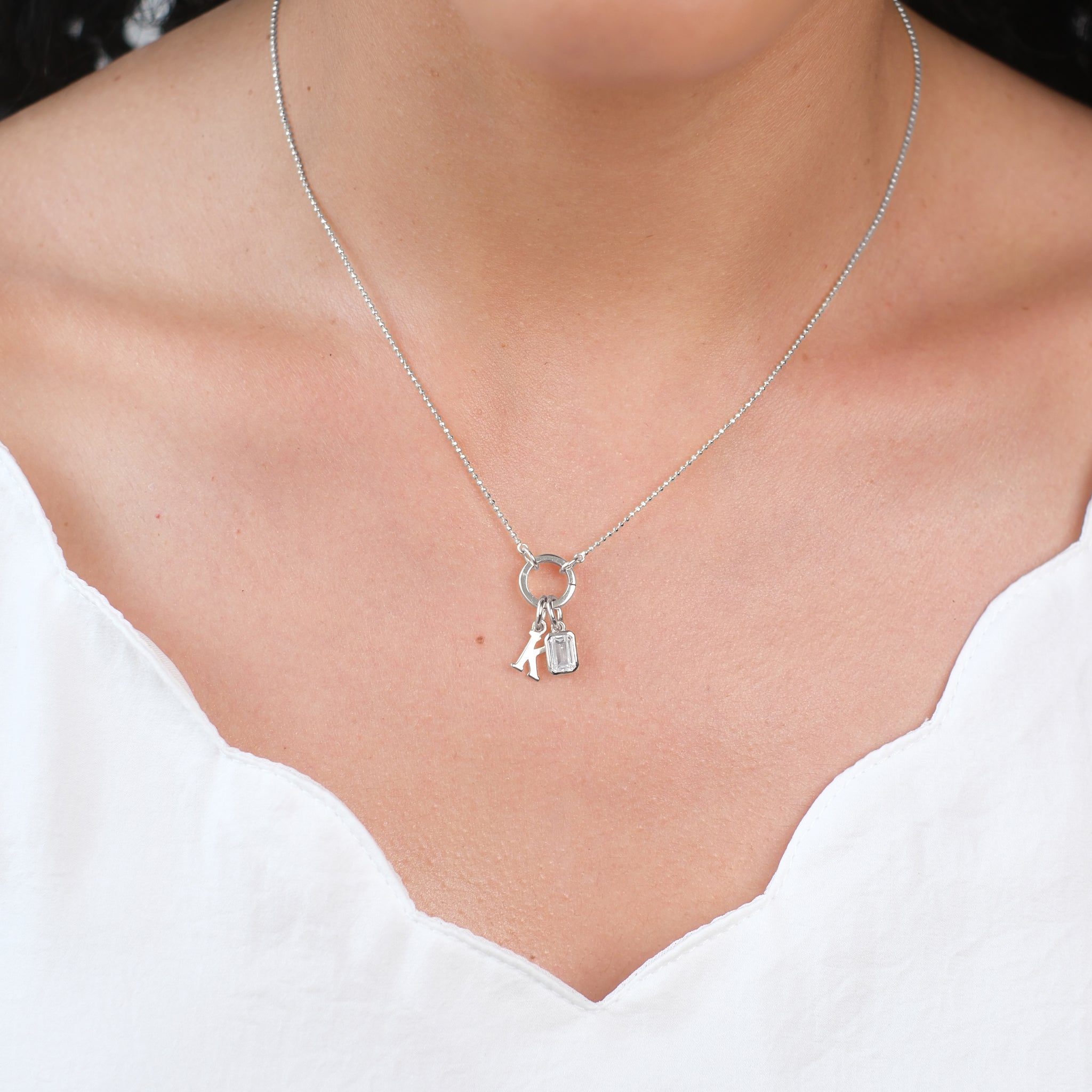 Aura Charm Base Necklace