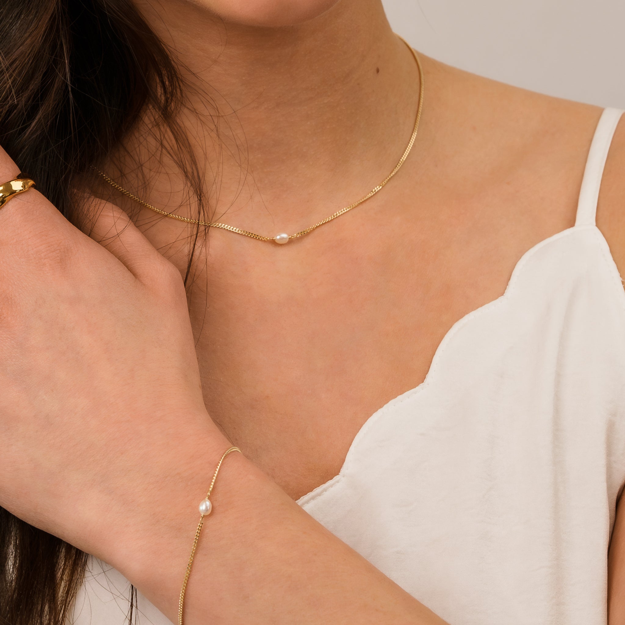 Hazel Pearl Necklace