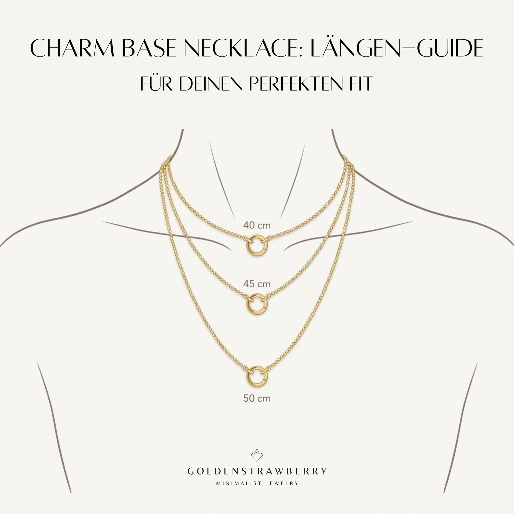 Raya Charm Base Necklace