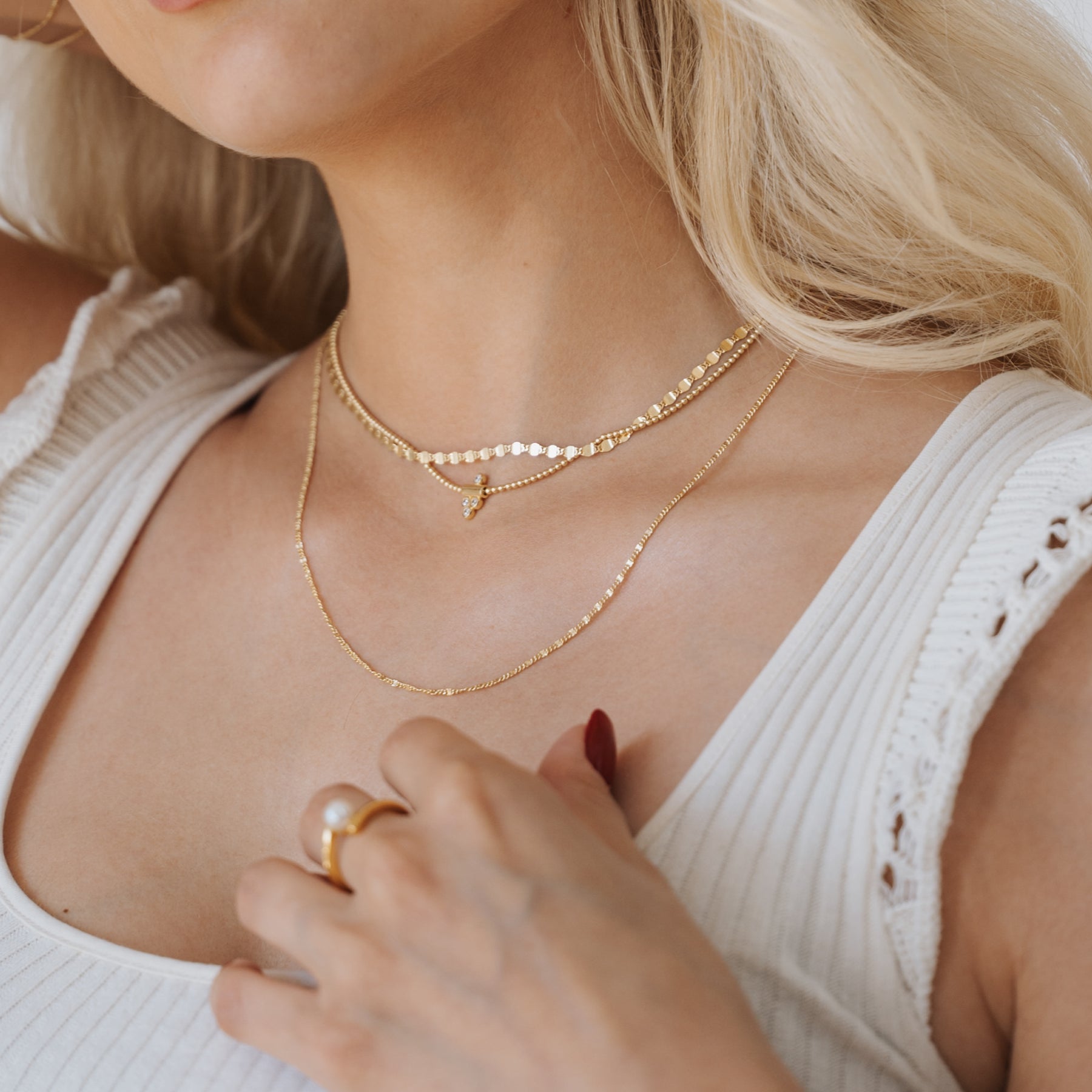 Jasmine Halskette - Long