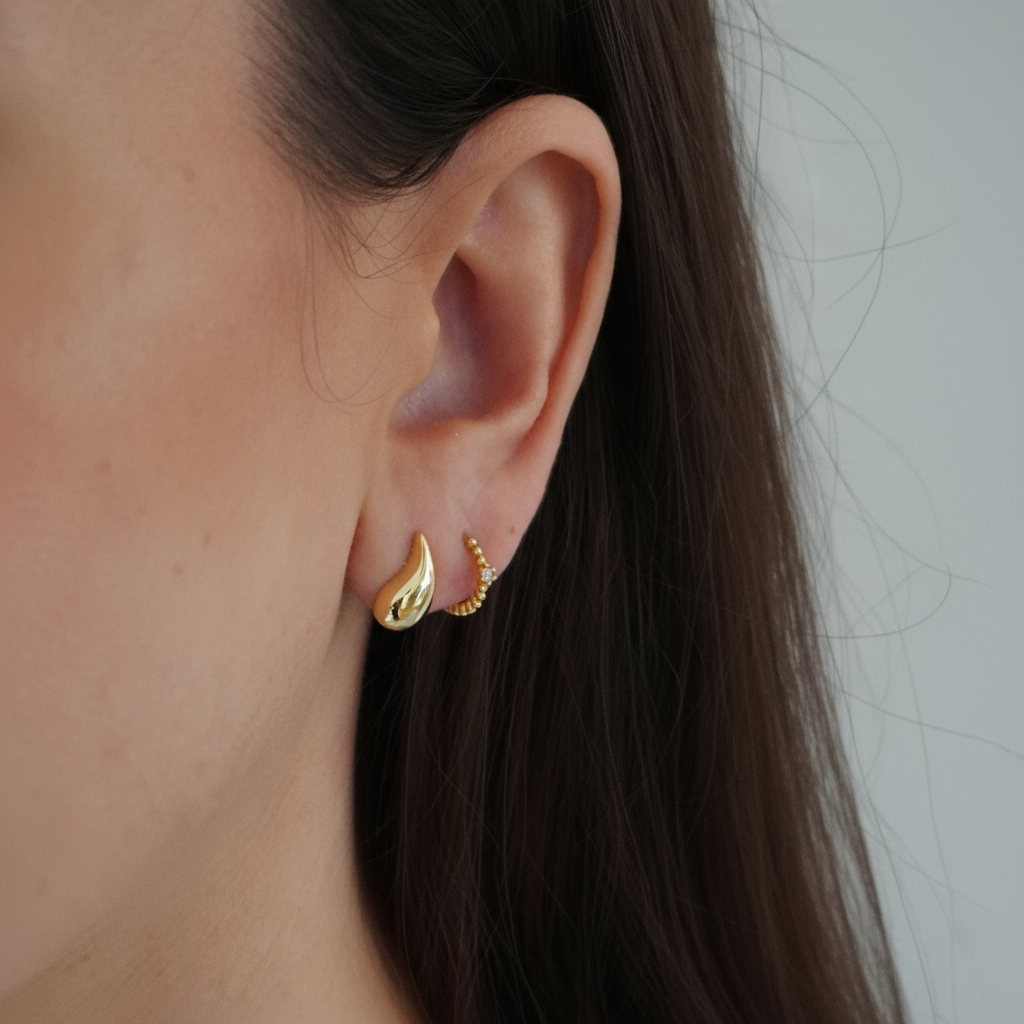 Tear Drop Stud