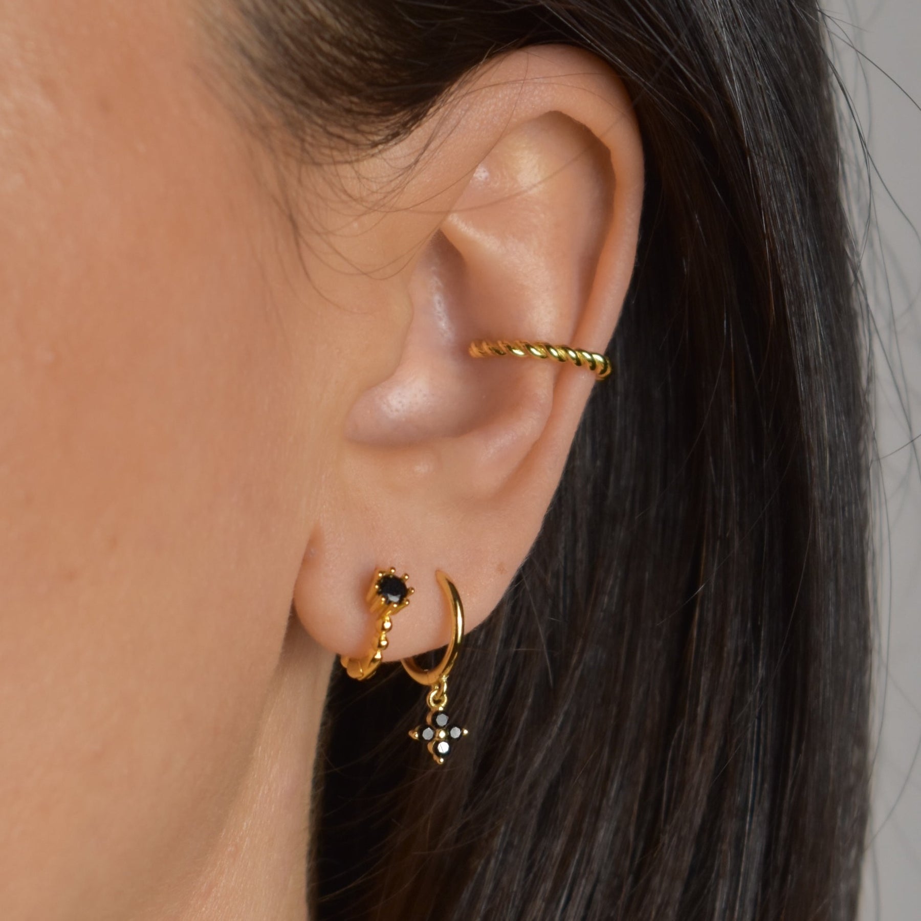 Gedrehter Ear Cuff