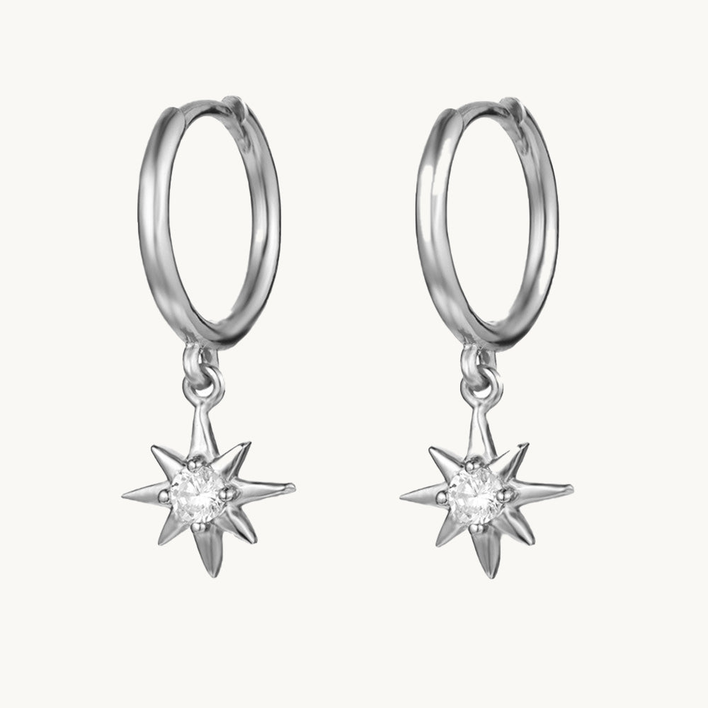Star Charm Hoop